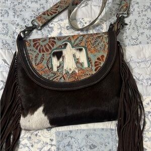 Myra fringe purse